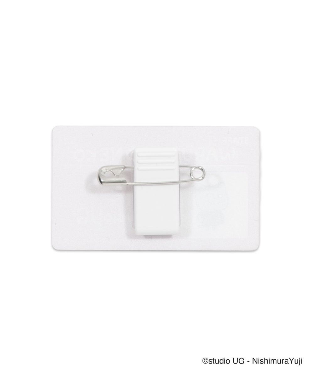 WEGO×studio UGコラボランダムアクリルネームバッジ