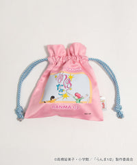 別注らんま1／2巾着ポーチ