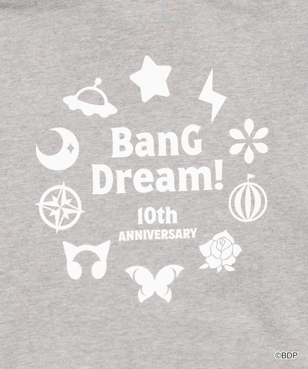 BanG Dream！10周年 コラボ第2弾 ZIPパーカー