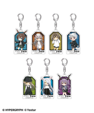 アークナイツ×WEGO　ミニキャラアクリルキーホルダー
