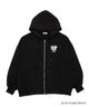 AVAM×WEGOコラボZIPパーカー/ブラック
