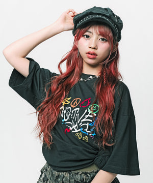 PG×WEGOコラボグラフィックTシャツ