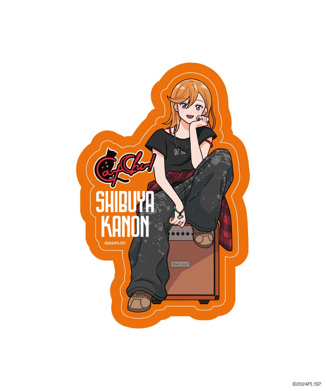 ラブライブ！スーパースター!!×WEGO　コラボステッカー2/澁谷かのん（柄1）