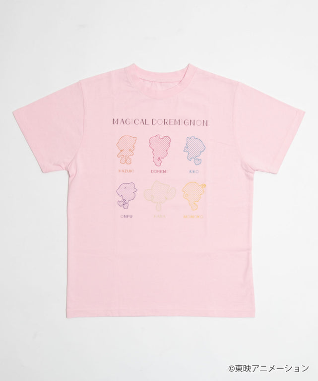 どれみにょんコラボTシャツ/ピンク