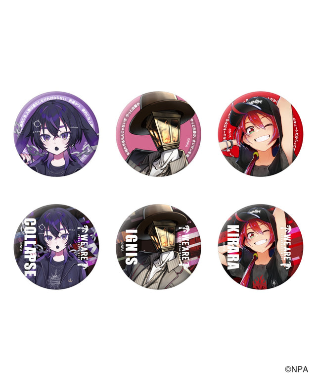 #コンパスコラボ6缶バッジ(BOX)/柄1