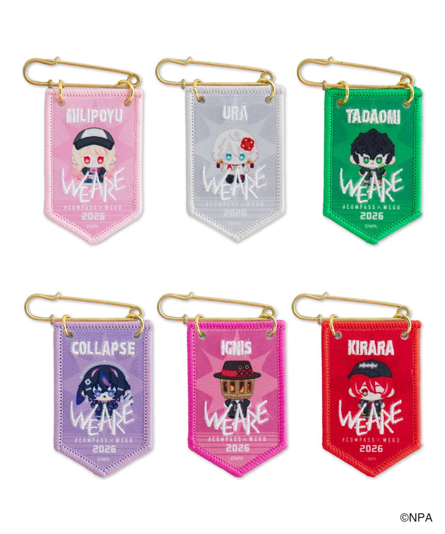 #コンパスコラボ6勲章バッジ(type.C)/アソート