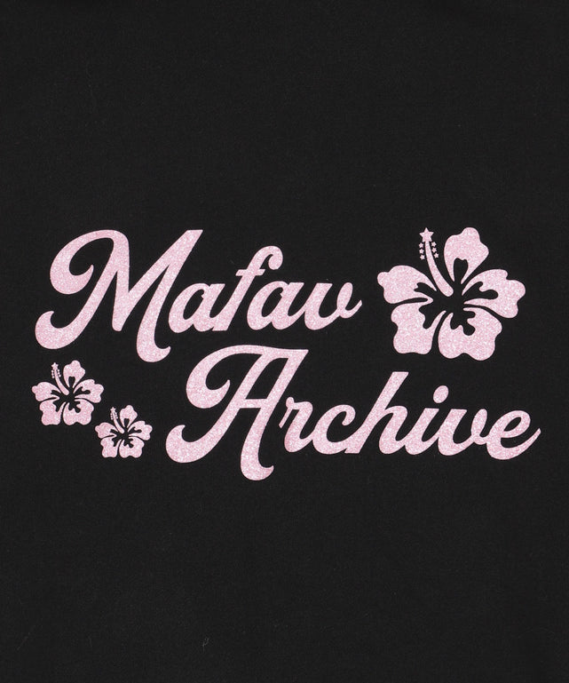 MAFAVARCHIVE　ファーフードジップパーカー