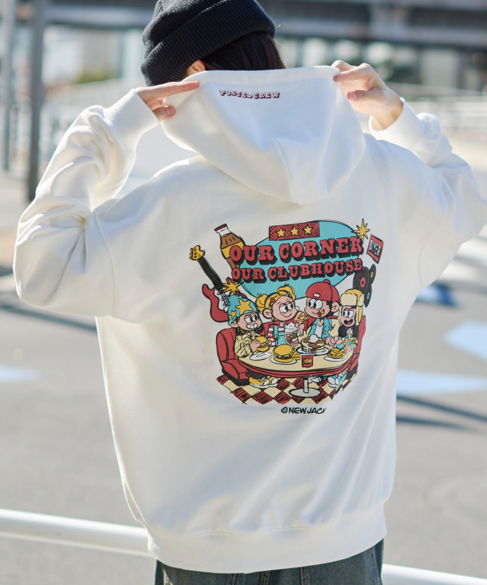 ホワイト モデル：175cm L着用