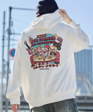 ホワイト モデル：175cm L着用