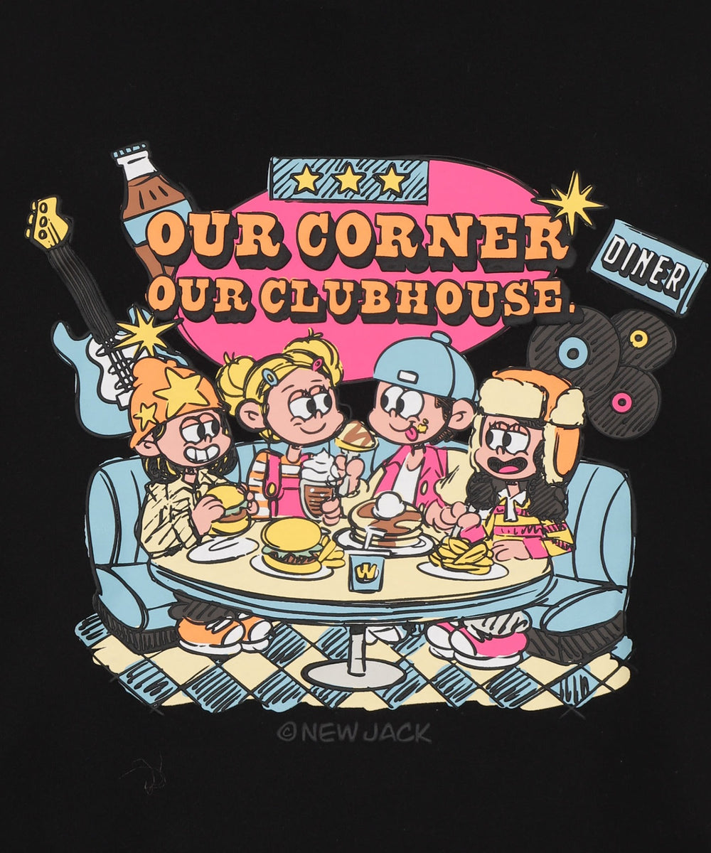 別注NEWJACKグラフィックプルパーカー