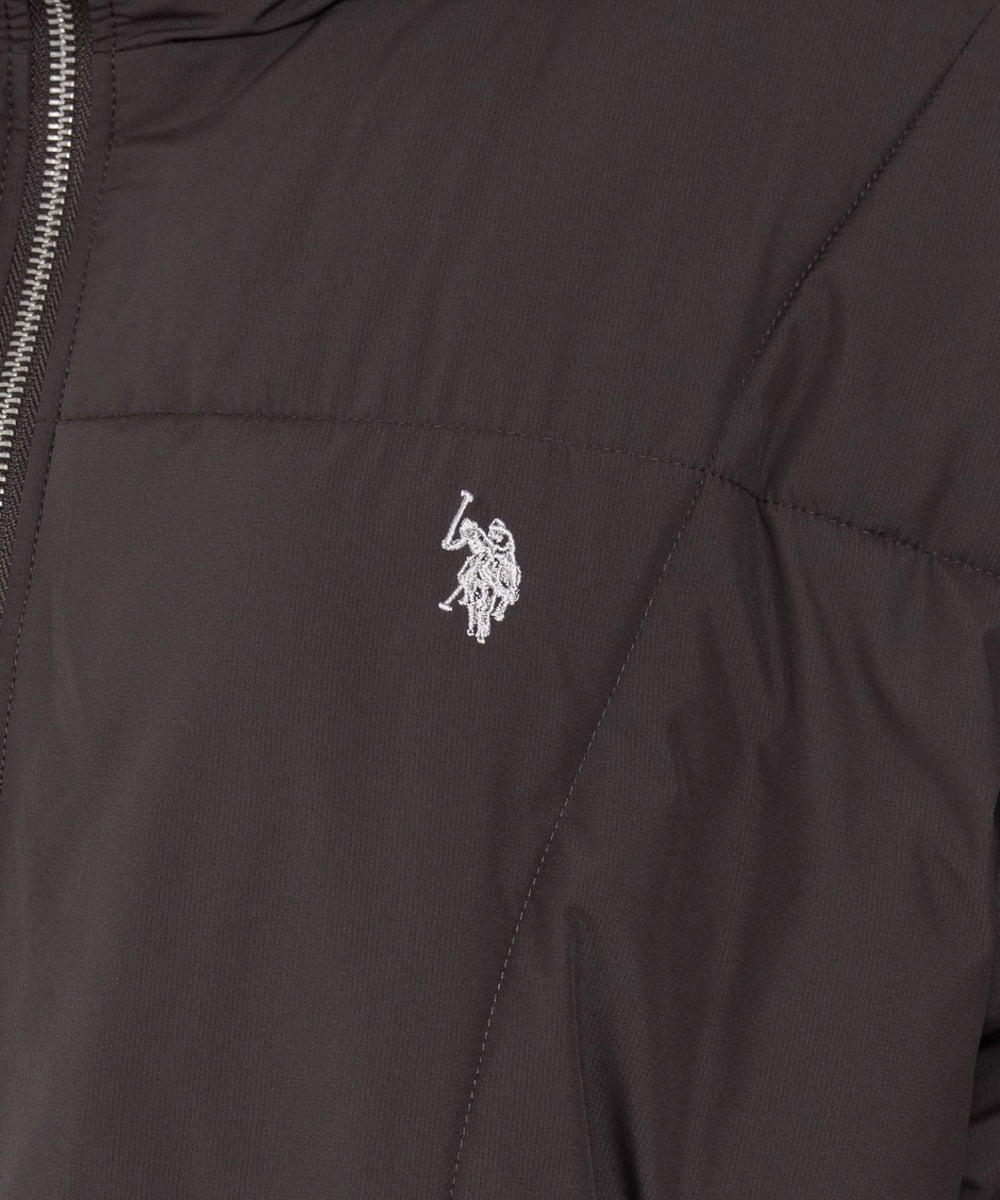 U.S.POLO ASSN.別注 ハイネックパファーブルゾン