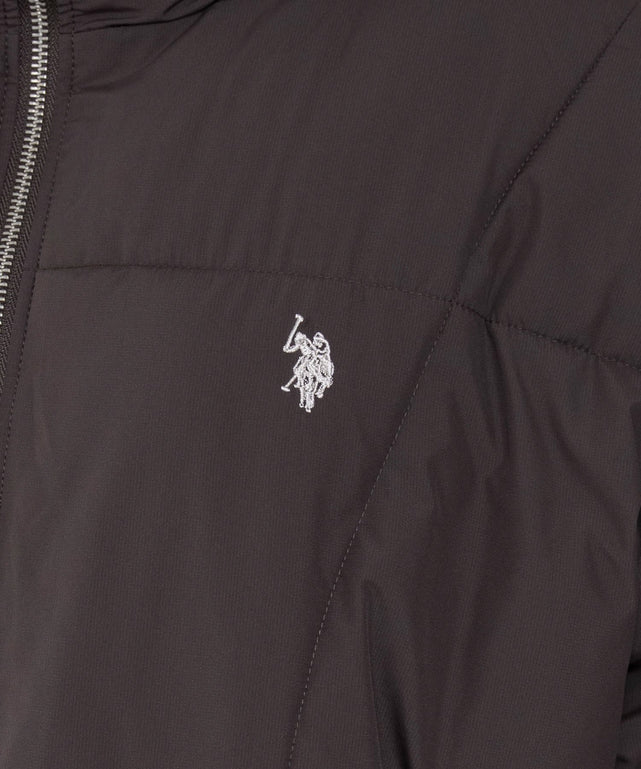 U.S.POLO ASSN.別注 ハイネックパファーブルゾン