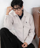 U.S.POLO ASSN.ZIPブルゾン/ホワイトアイボリー　モデル：180cm L着用