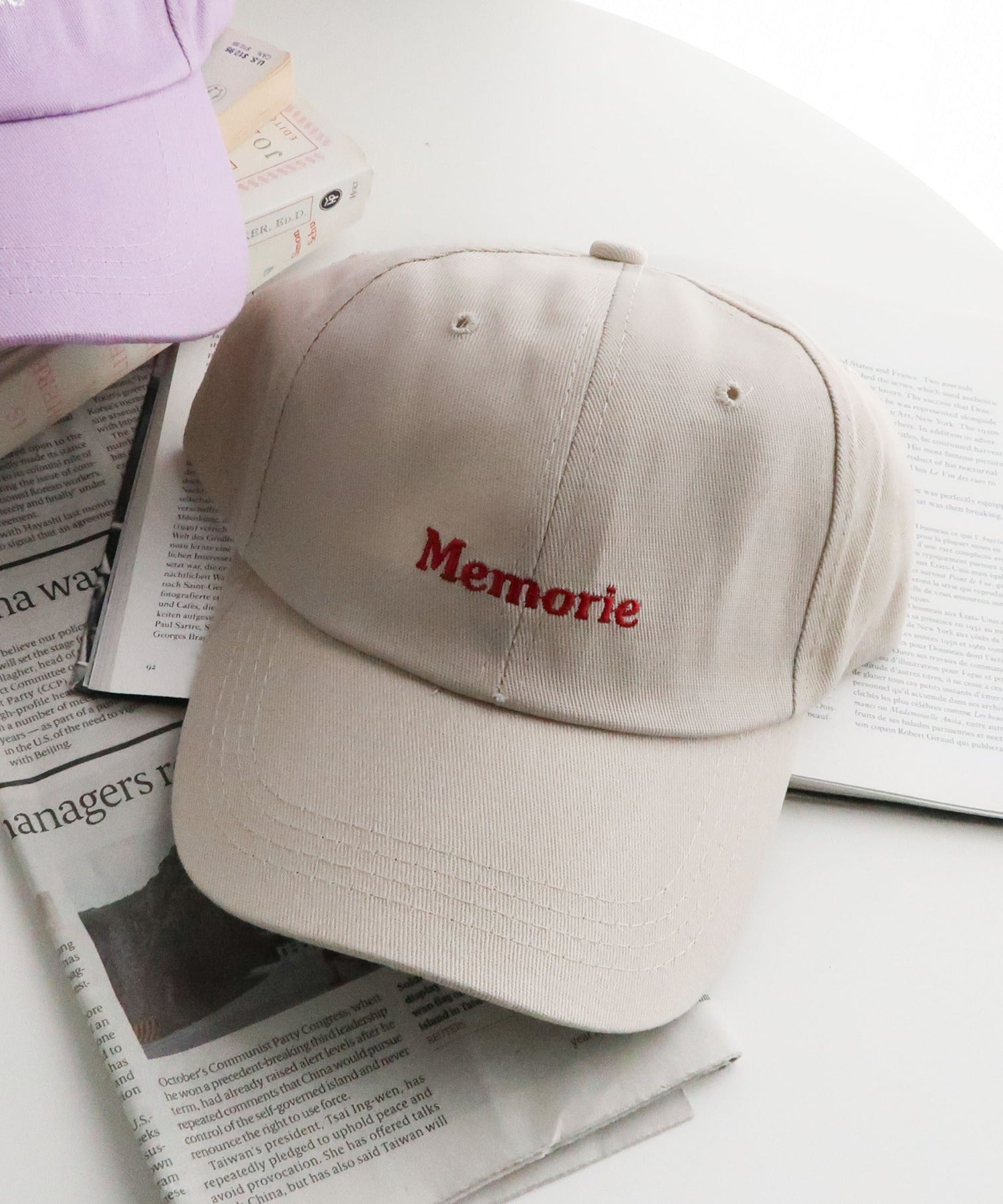 Memorieロゴキャップ【一部店舗限定】【WEB限定新作秋物全品10%OFF 7