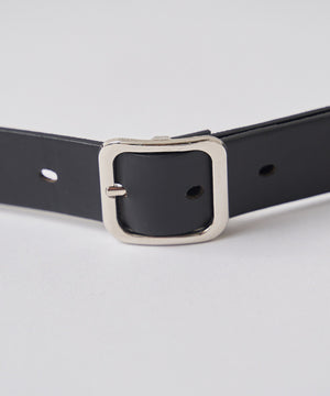 Lスクエアバックルプレーンベルト