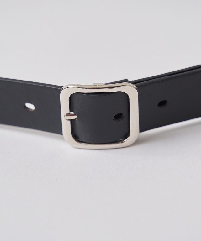 Lスクエアバックルプレーンベルト