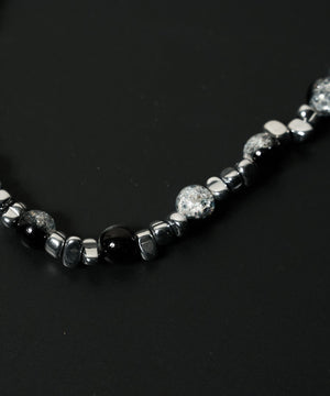 Mクラックデザインネックレス