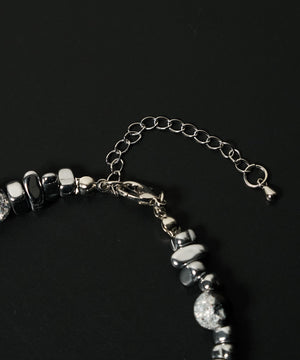 Mクラックデザインネックレス