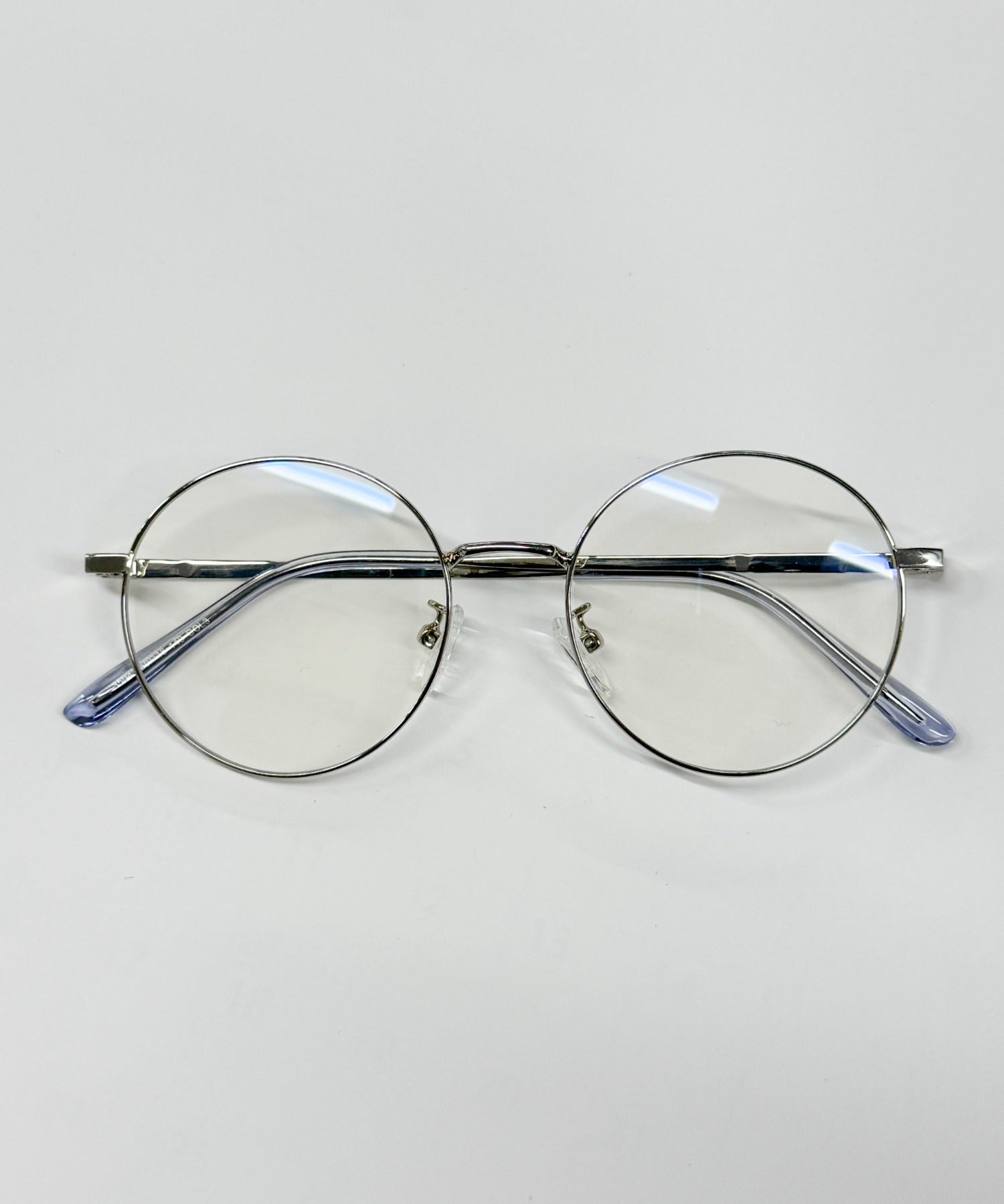 金子眼鏡 ラウンドメタルフレーム 金子眼鏡シルバーメタルラウンドメガネ
