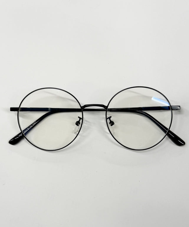 NOsWEA ブラック ラウンドフレーム NOsWEA ブラック ラウンドフレーム