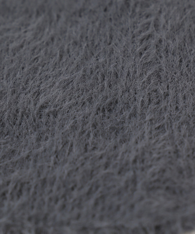 リボンシャギーニットキャップ