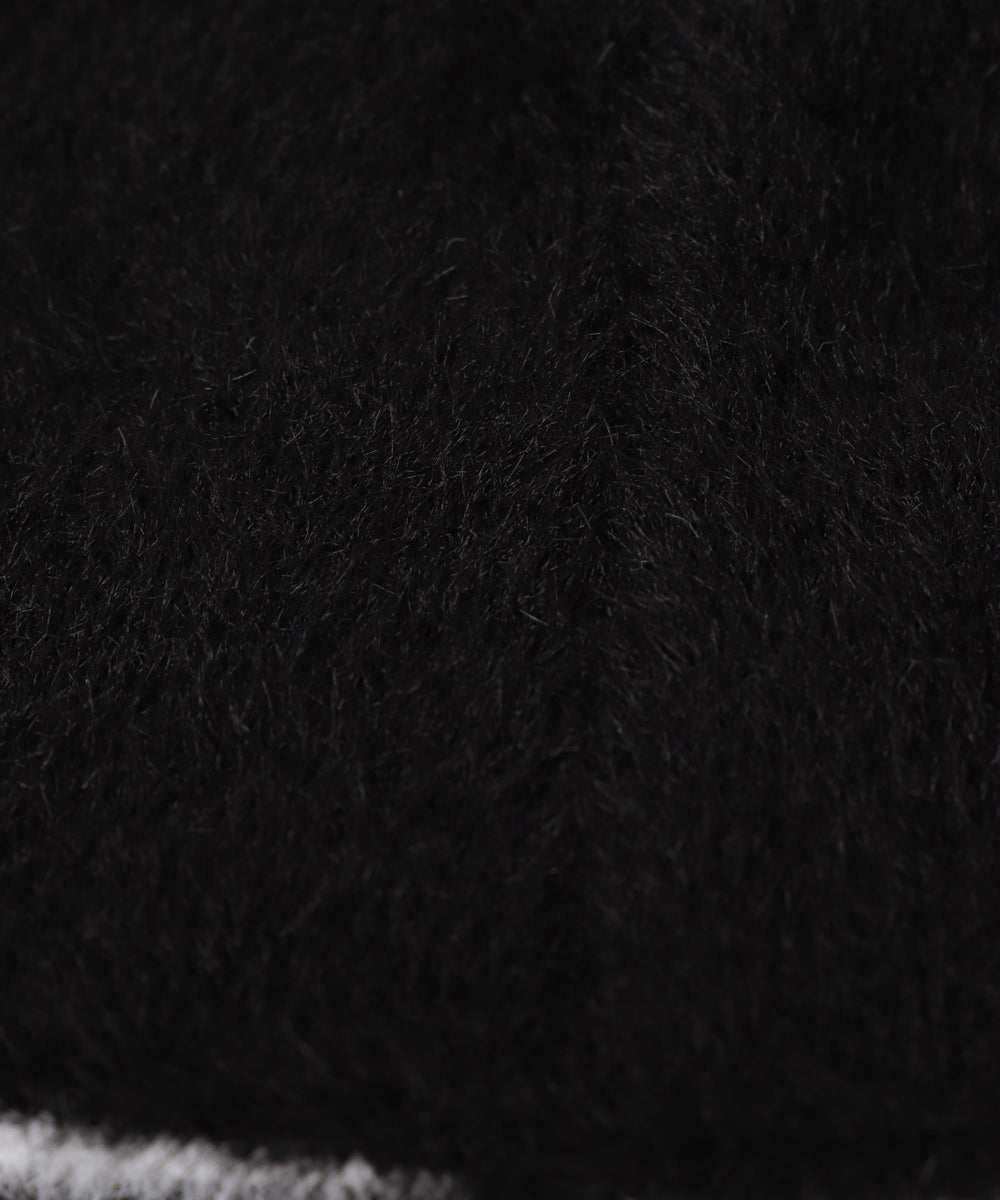 バタフライシャギーニットキャップ