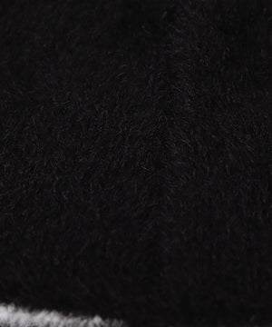 バタフライシャギーニットキャップ