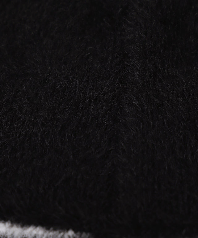 バタフライシャギーニットキャップ