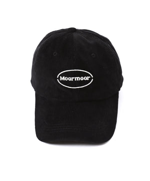 ワンポイントロゴコーデュロイキャップ