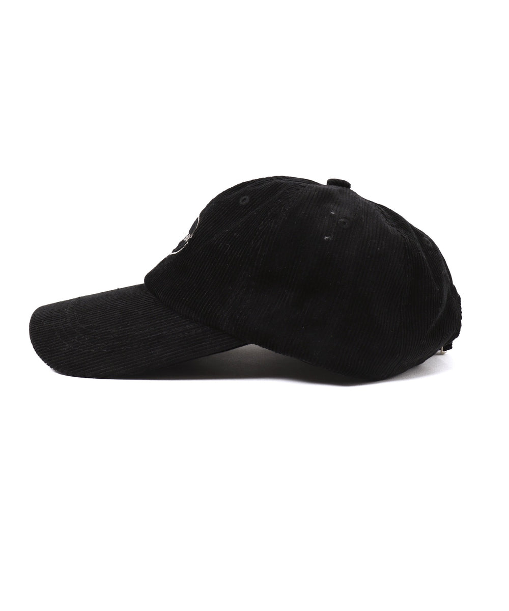 ワンポイントロゴコーデュロイキャップ