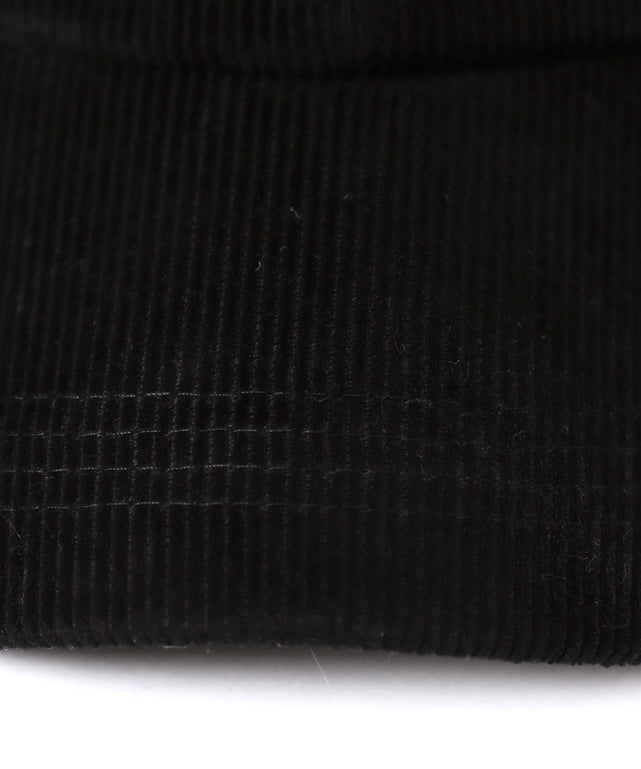 ワンポイントロゴコーデュロイキャップ