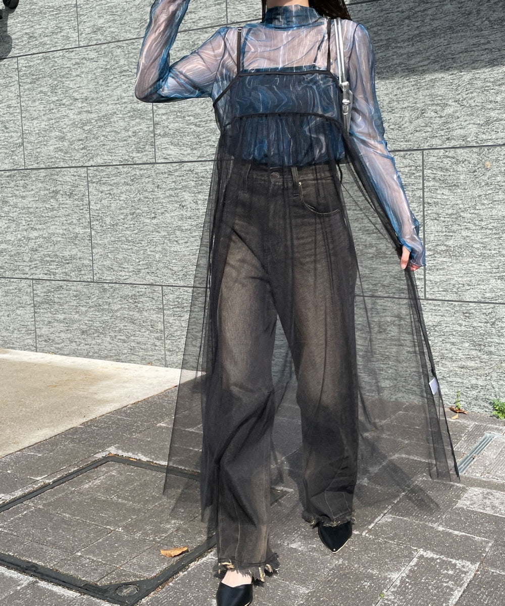 ブラック　モデル:155cm F着用