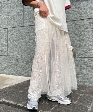 ホワイトアイボリー　モデル:155cm F着用