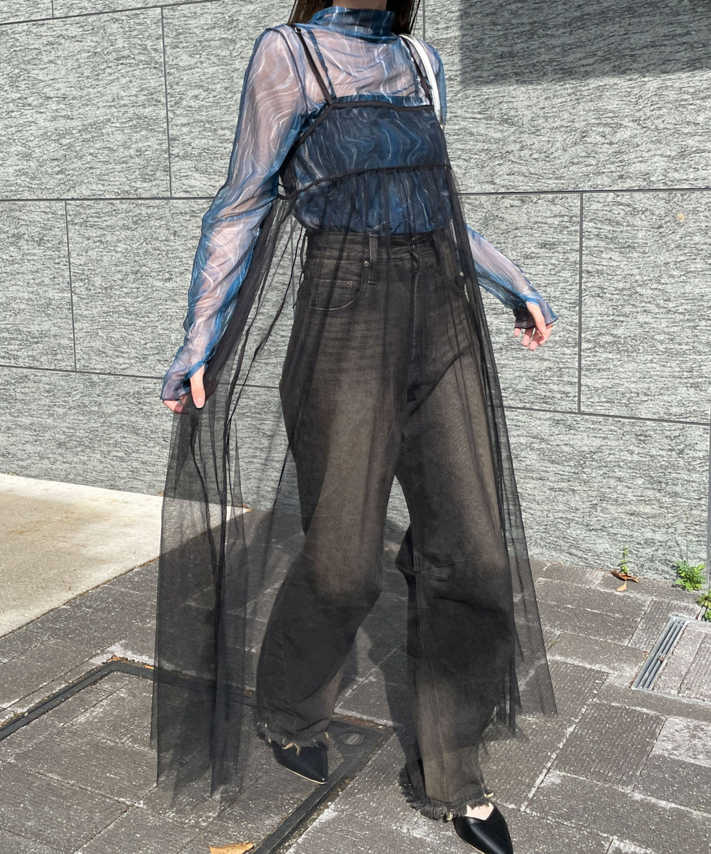 ブラック　モデル:155cm F着用