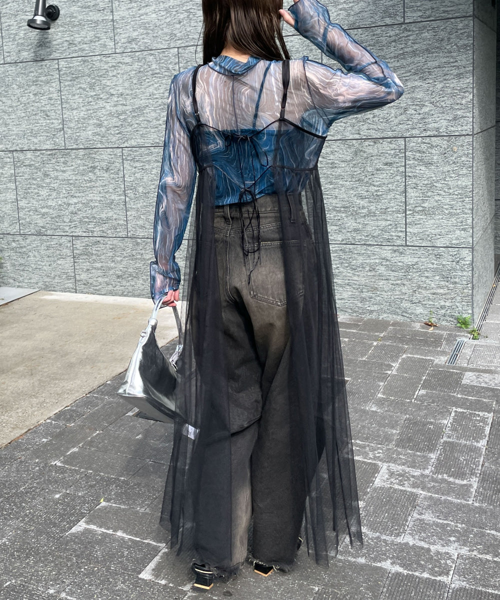 ブラック　モデル:155cm F着用