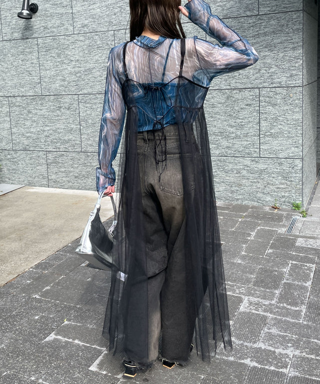 ブラック　モデル:155cm F着用