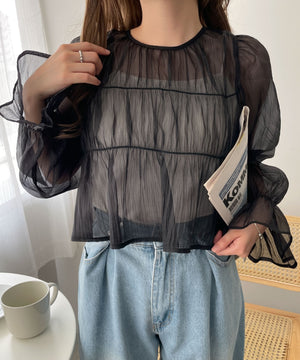 ブラック　モデル:155cm F着用