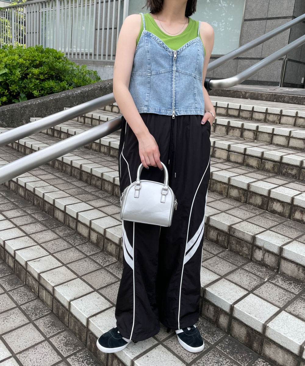 ブルー　モデル:155cm F着用