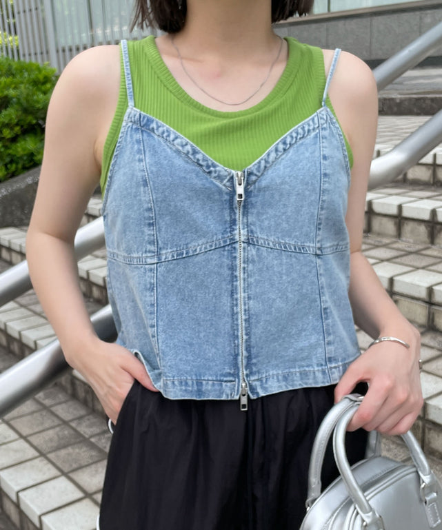 ブルー　モデル:155cm F着用