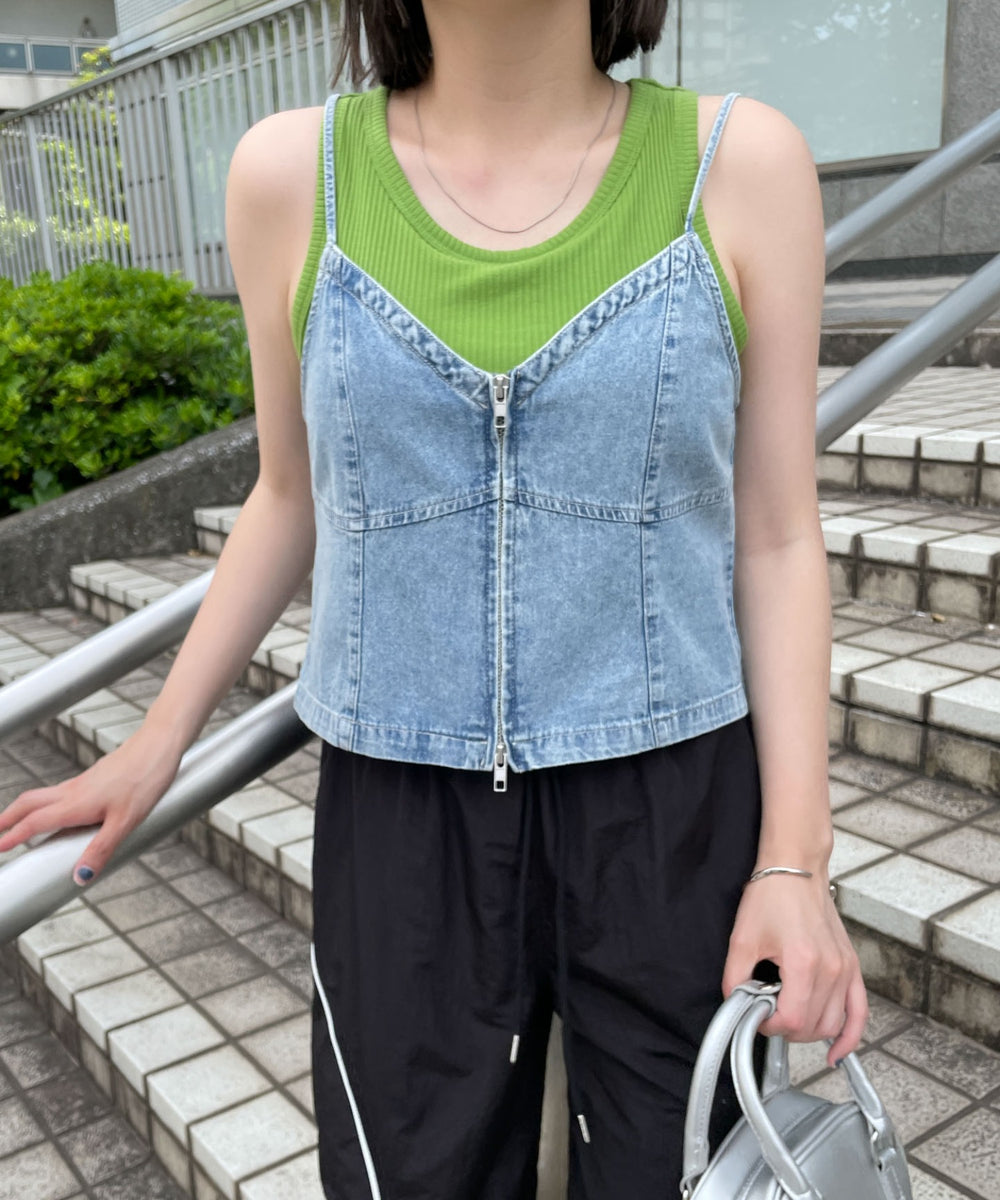 ブルー　モデル:155cm F着用