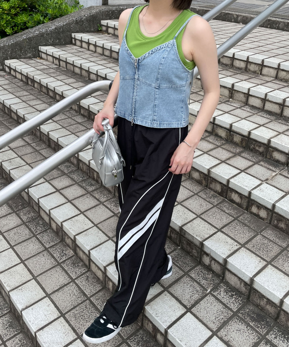 ブルー　モデル:155cm F着用