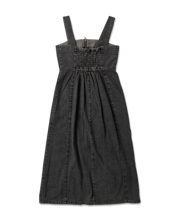 デニムWジップジャンスカ