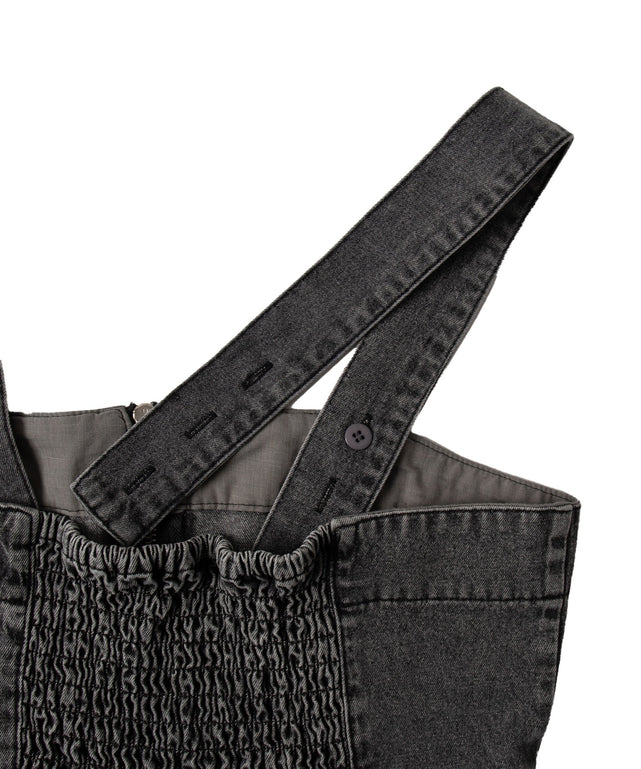 デニムWジップジャンスカ