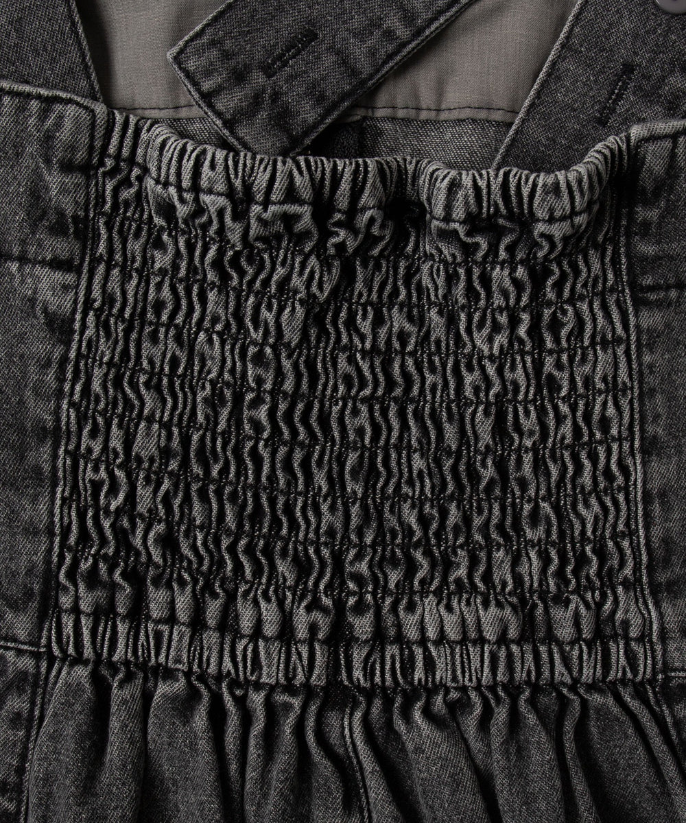 デニムWジップジャンスカ