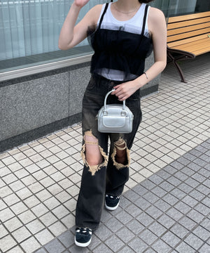 ブラック　モデル:155cm F着用