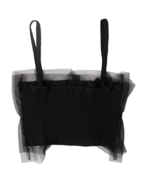 リブチュールドッキングビスチェ