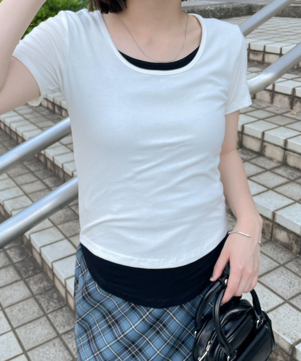 ホワイト モデル:155cm F着用