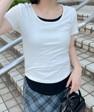 ホワイト モデル:155cm F着用