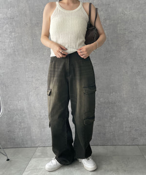 ホワイトアイボリー　モデル:155cm F着用