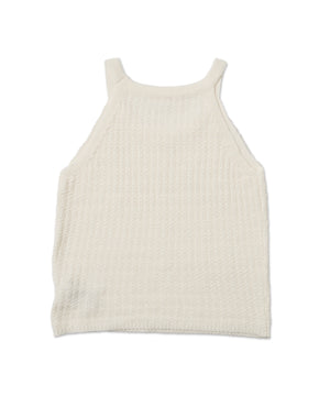 ノースリーブホルターネックニット